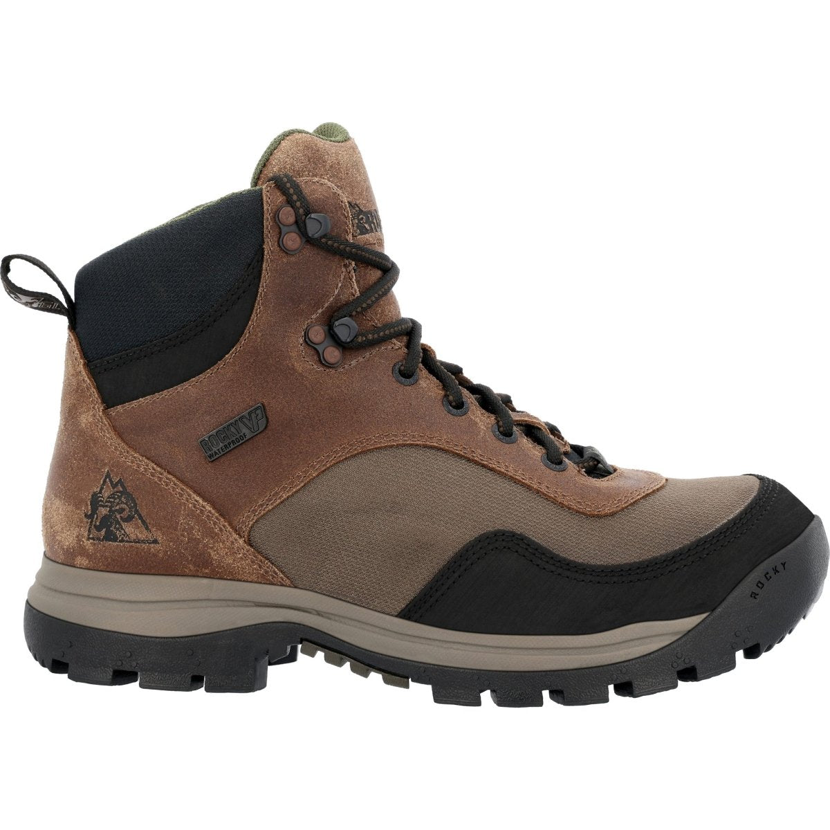 Rocky Lynx Men's Outdoor Soft Toe Boots Rks0629 In Brown - TLW Shoes