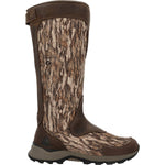 Rocky Trophy Series Men's 16” Snake Waterproof Boots Rks0640 In Mossy Oak - TLW Shoes