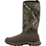 Rocky Trophy Series 1000G Insulated Men's Soft Toe Rubber Boots Rks0659 In Mossy Oak - TLW Shoes