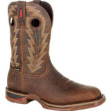 Rocky Long Range Men's Waterproof Western Soft Toe Work Boots Rkw0278 In Brown - TLW Shoes