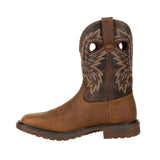 Rocky Original Ride Flx Men's Waterproof Western Boots Rkw0336 In Brown - TLW Shoes