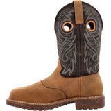 Rocky Original Ride Flx Men's Waterproof Composite Toe Western Boots Rkw0391 In Brown - TLW Shoes