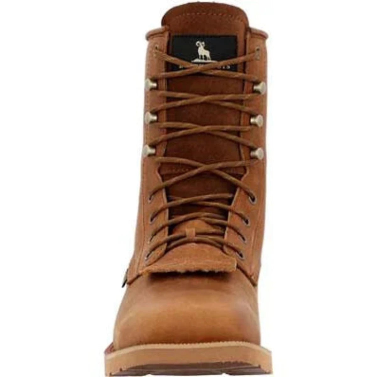 Rocky Monocrepe Men's Waterproof Western Soft Toe Work Boots Rkw0436 In Brown - TLW Shoes