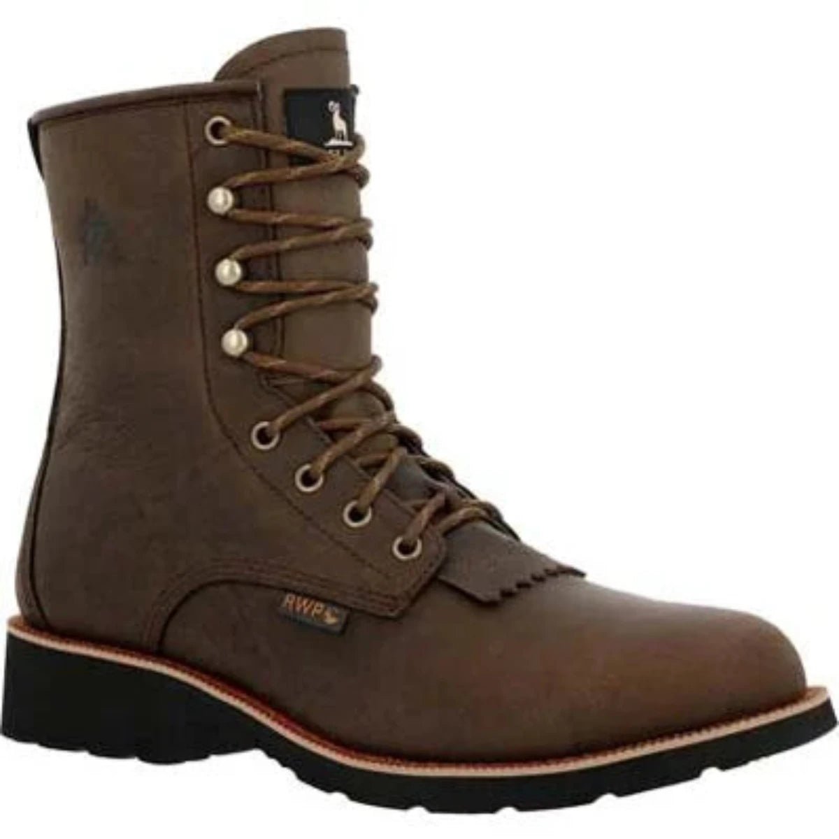 Rocky Monocrepe Men's Steel Toe Western Work Boots Rkw0437 In Brown - TLW Shoes