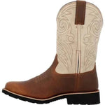 Rocky Monocrepe Men's 12” Waterproof Soft Toe Western Boots Rkw0440 In Brown - TLW Shoes