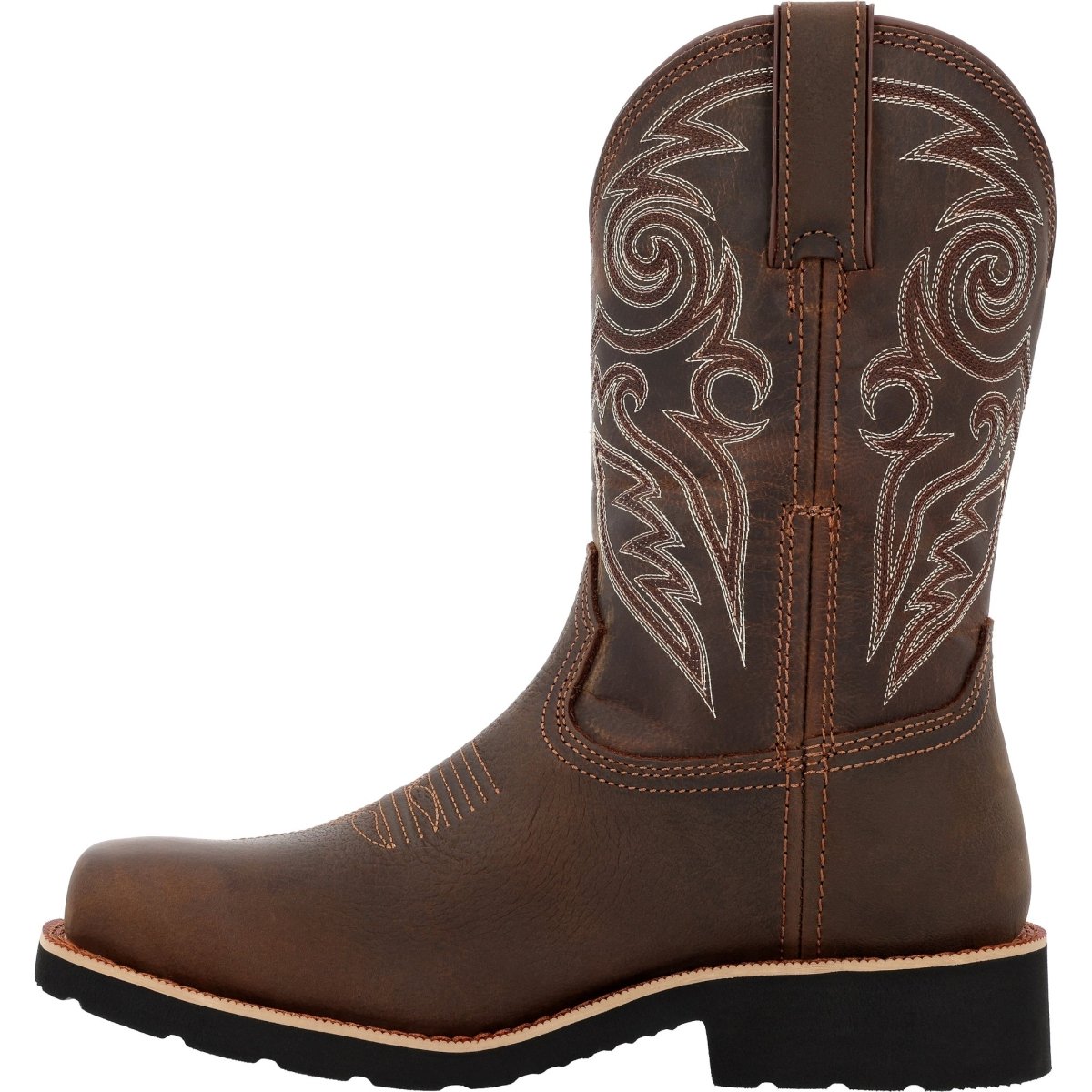 Rocky Monocrepe Women's 11” Steel Toe Western Boots Rkw0443 In Brown - TLW Shoes