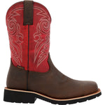 Rocky Monocrepe Women's 11” Steel Toe Western Boots Rkw0444 In Red - TLW Shoes