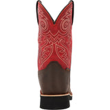 Rocky Monocrepe Women's 11” Steel Toe Western Boots Rkw0444 In Red - TLW Shoes