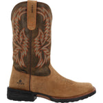 Rocky Bronco Men's 12” Composite Toe Western Boots Rkw0452 In Brown - TLW Shoes