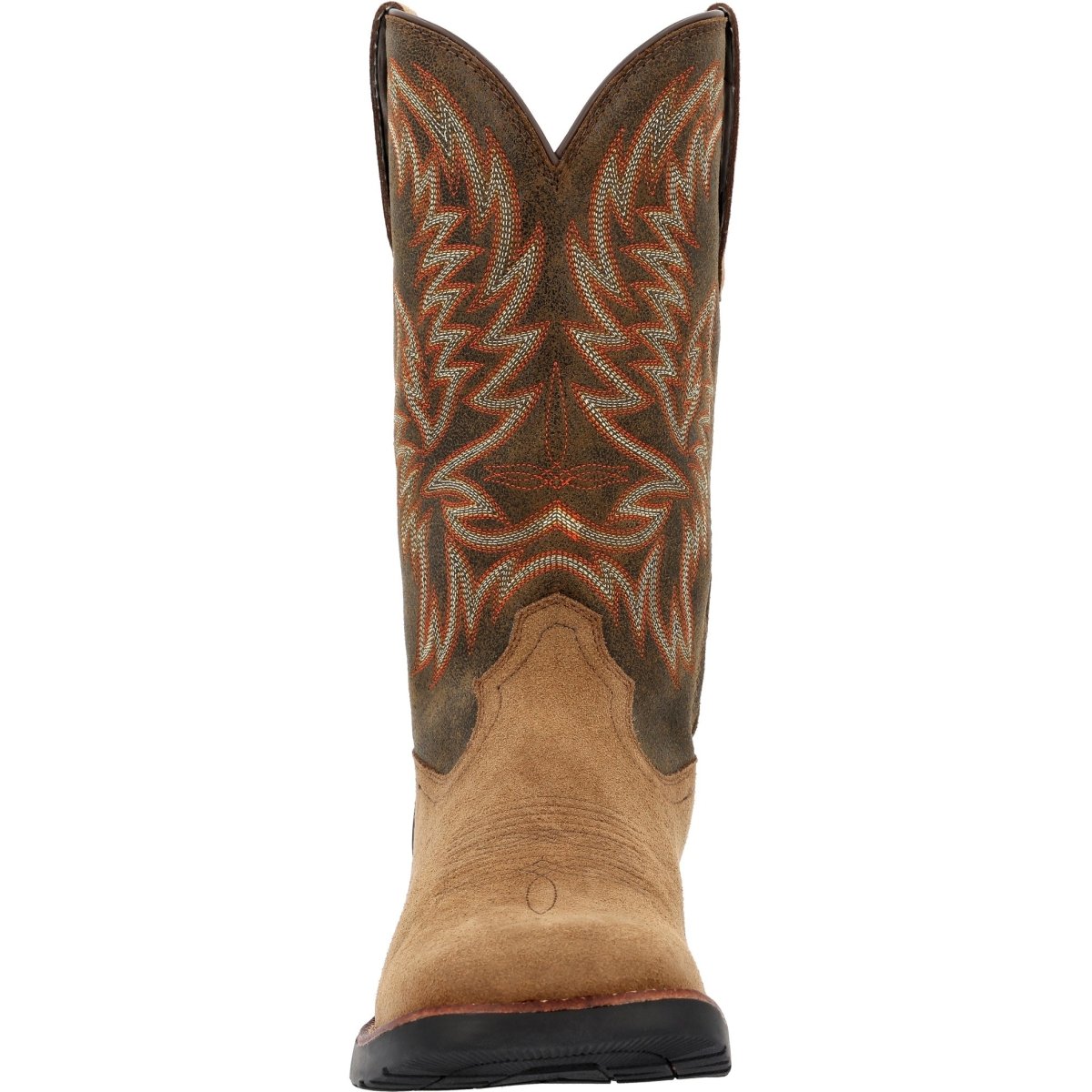 Rocky Bronco Men's 12” Composite Toe Western Boots Rkw0452 In Brown - TLW Shoes