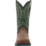 Rocky Bronco Men's 12” Composite Toe Western Boots Rkw0454 In Green - TLW Shoes