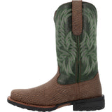 Rocky Bronco Men's 12” Composite Toe Western Boots Rkw0454 In Green - TLW Shoes