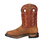 Rocky Original Ride Men's Waterproof Western Boots Rkyw039 In Brown - TLW Shoes