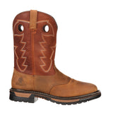 Rocky Original Ride Men's Waterproof Western Boots Rkyw039 In Brown - TLW Shoes