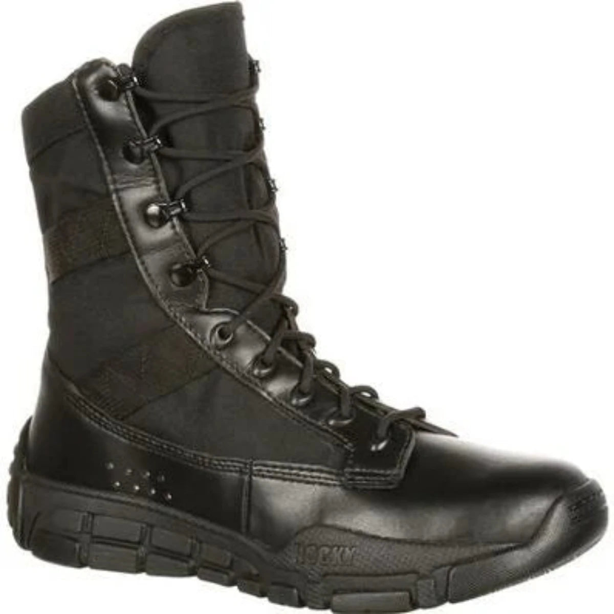 Rocky C4t Men's Military Inspired Boots Ry008 In Black - TLW Shoes