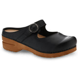 Sanita Chester Womens Adjustable Clog In Black