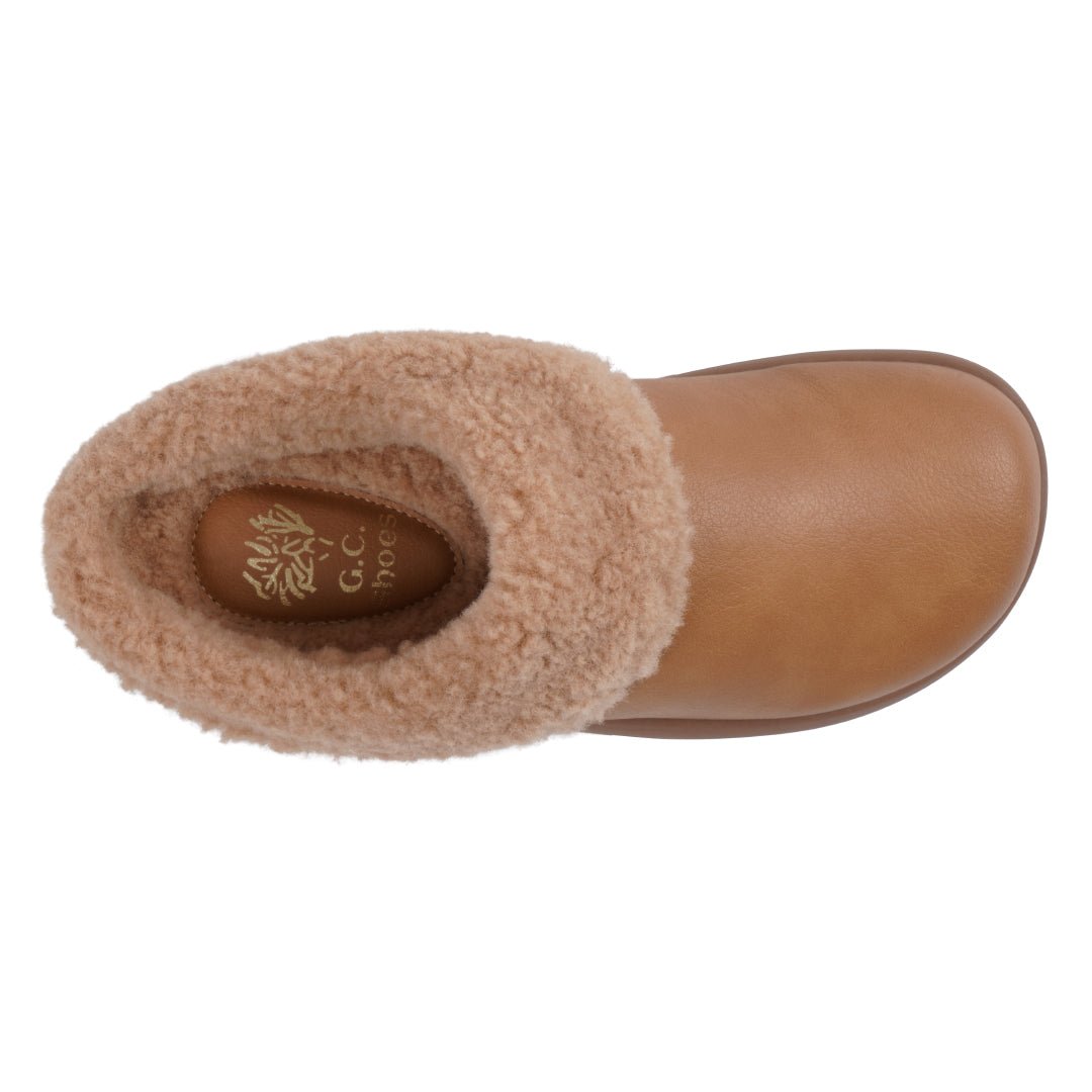 Women's Shari Cognac Flat - TLW Shoes