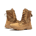Botas Pro Sand Men's 8 inch Side Zipper Military Tactical Boots BP401 - TLW Shoes