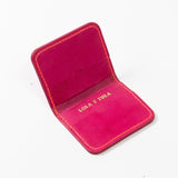 LEATHER CARDHOLDER WALLET // PINK - TLW Shoes