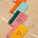 JAGUAR LEATHER CARD HOLDER WALLET // PINK + GREEN - TLW Shoes