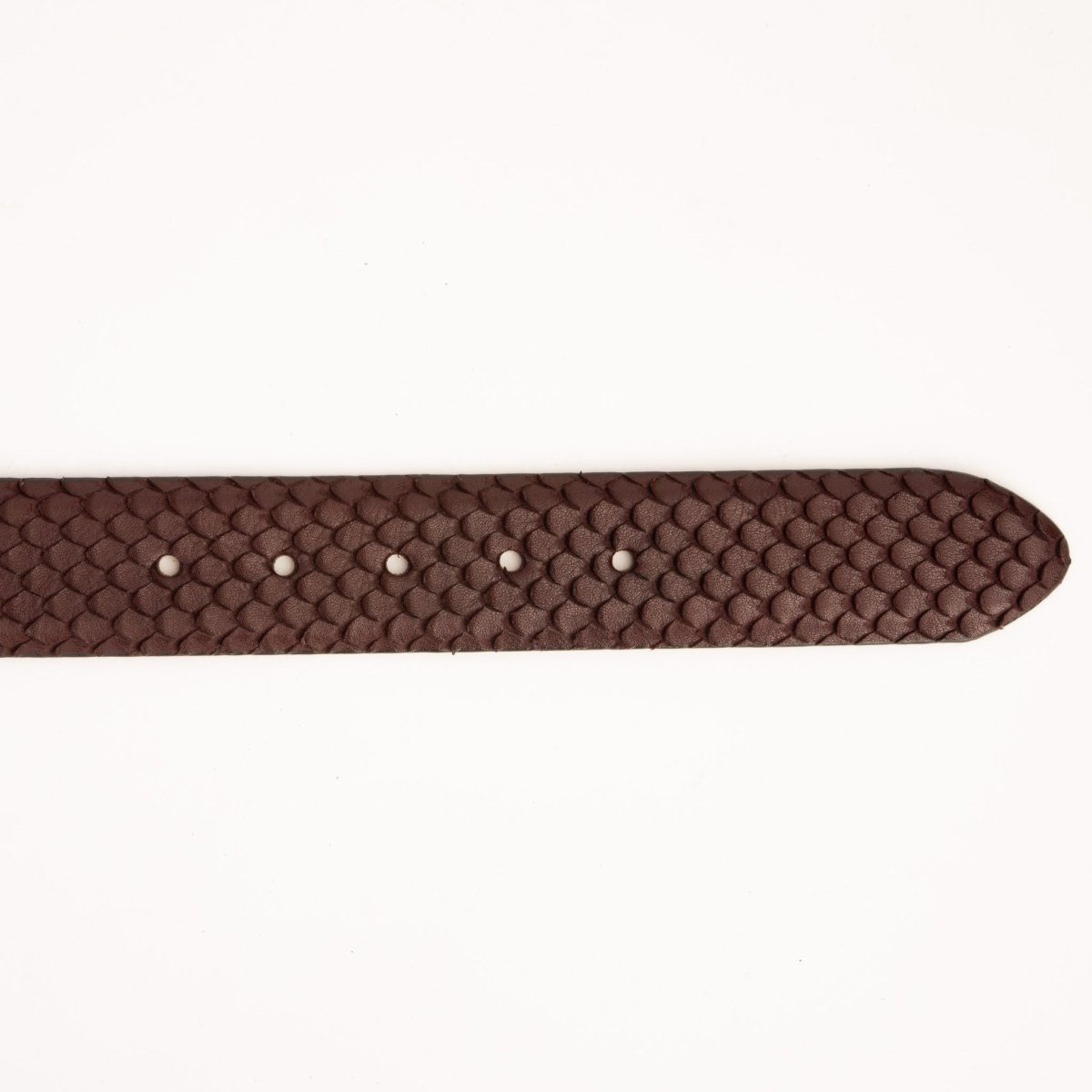 The Majesty Burgundy Leather Belt - TLW Shoes