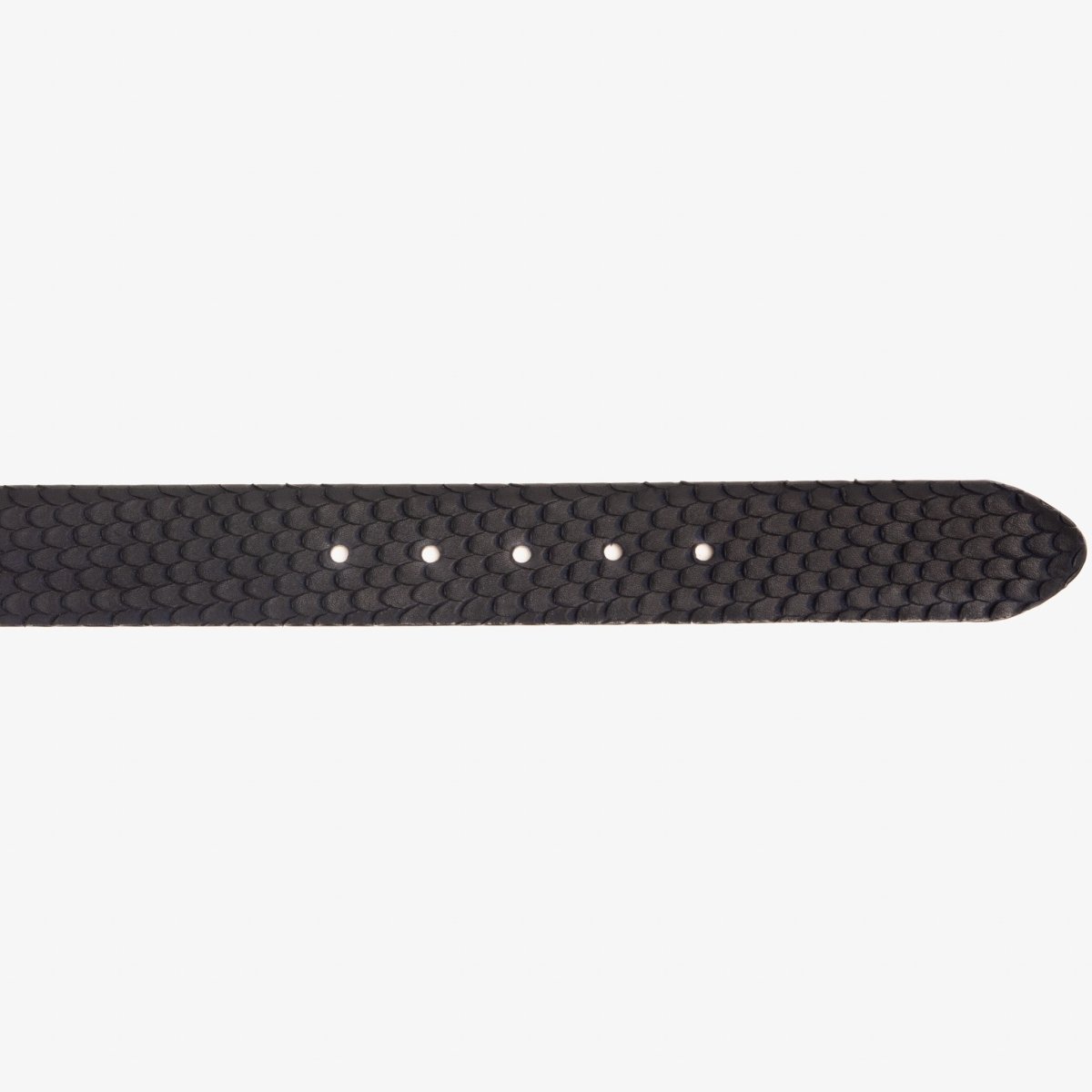 The Majesty Navy Blue Leather Belt - TLW Shoes