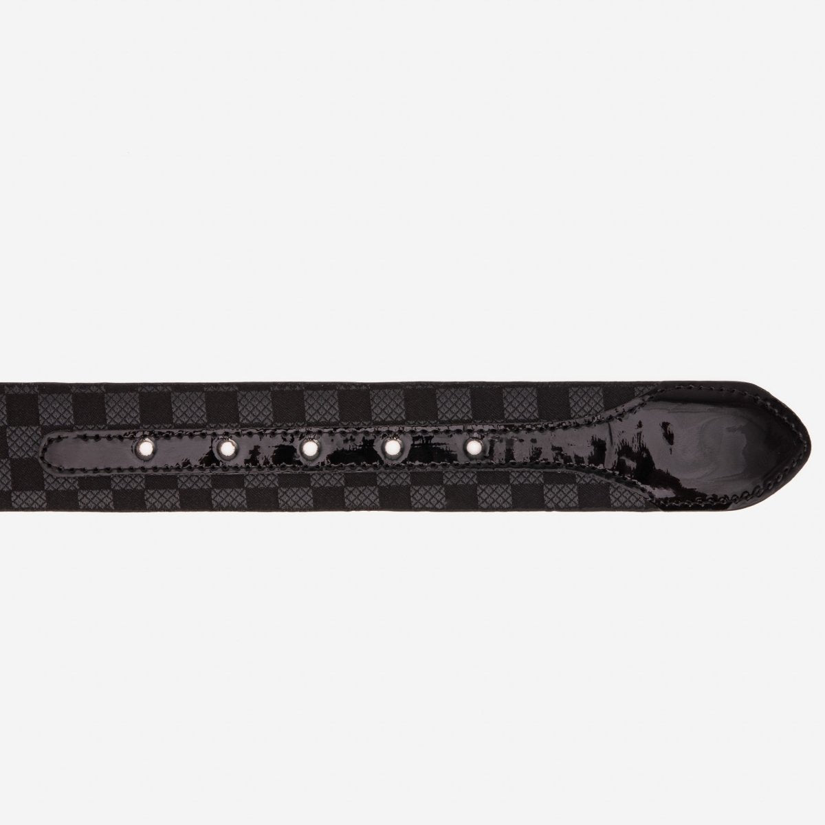 The Monte Carlo Black Leather Belt - TLW Shoes