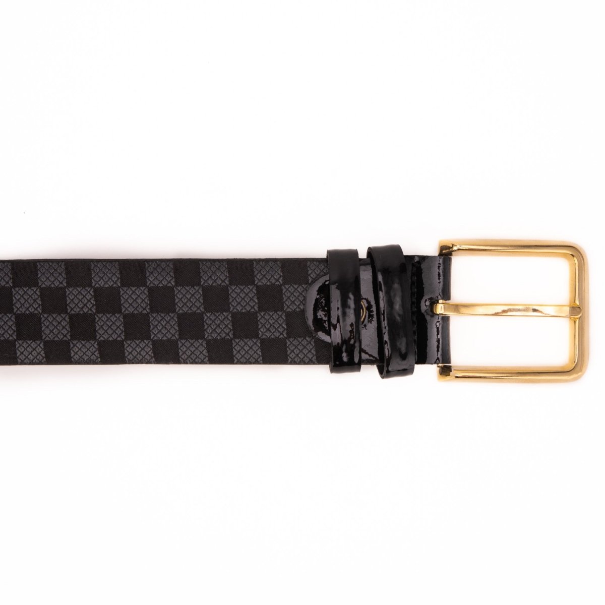 The Monte Carlo Black Leather Belt - TLW Shoes