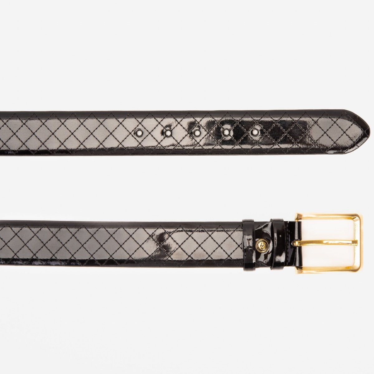 The Prestige Black Leather Belt - TLW Shoes