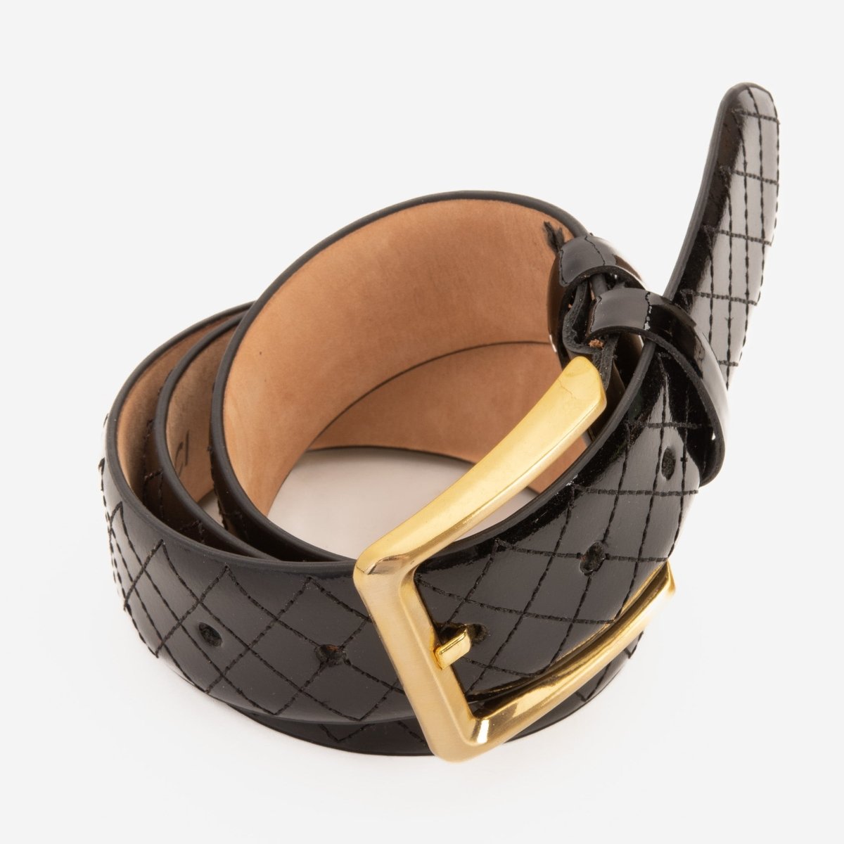 The Prestige Black Leather Belt - TLW Shoes