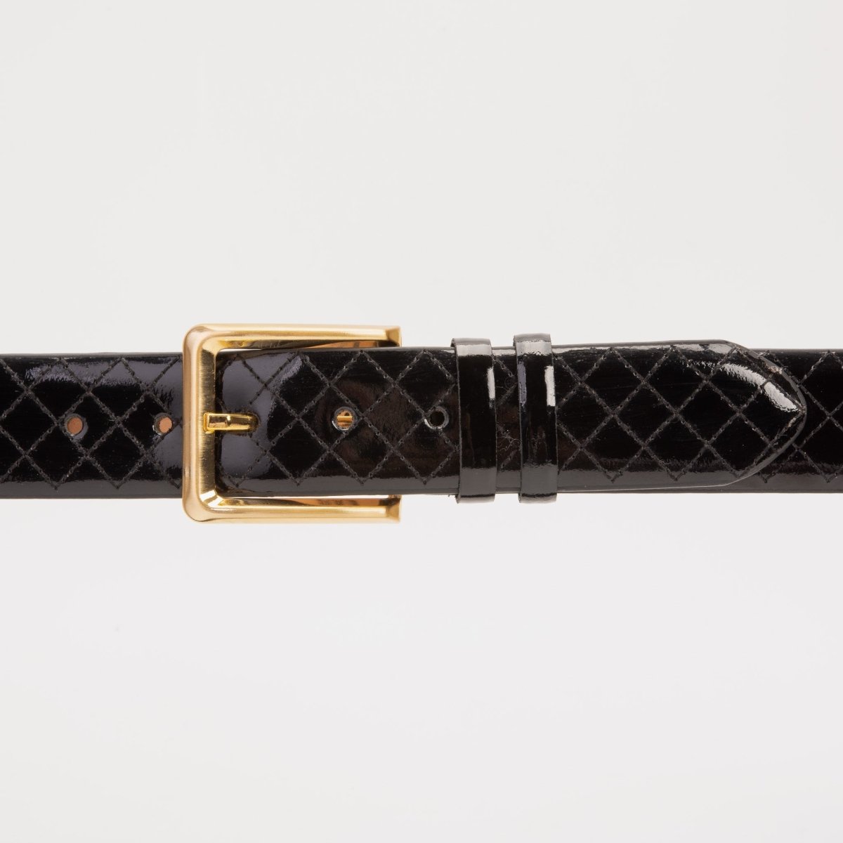 The Prestige Black Leather Belt - TLW Shoes