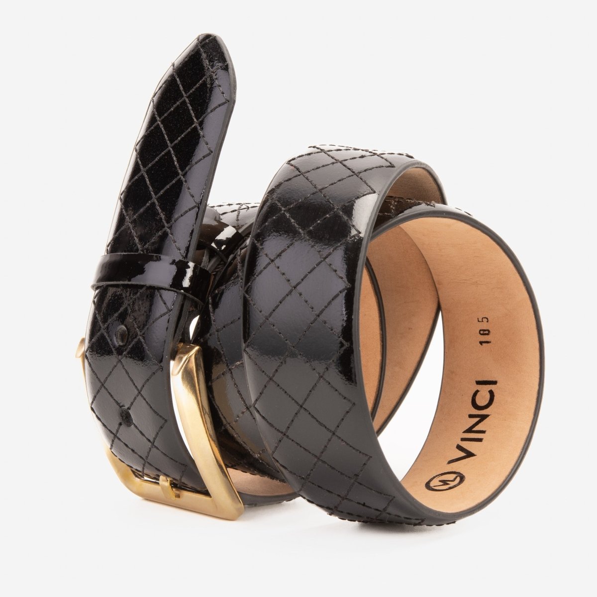 The Prestige Black Leather Belt - TLW Shoes
