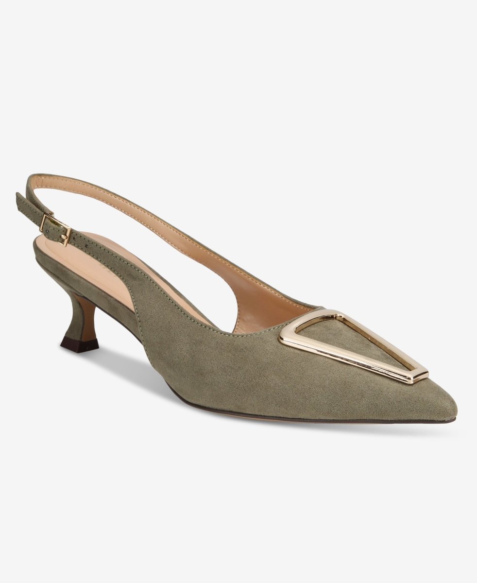 Cecilia Slingback Green - TLW Shoes