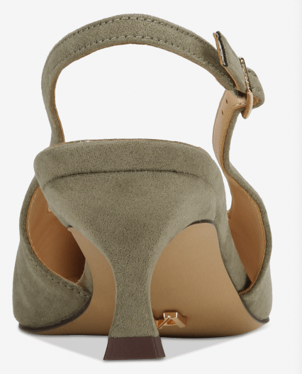 Cecilia Slingback Green - TLW Shoes