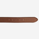 The Torino Brown Calfskin Belt - TLW Shoes
