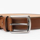 The Torino Brown Calfskin Belt - TLW Shoes