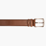 The Torino Brown Calfskin Belt - TLW Shoes