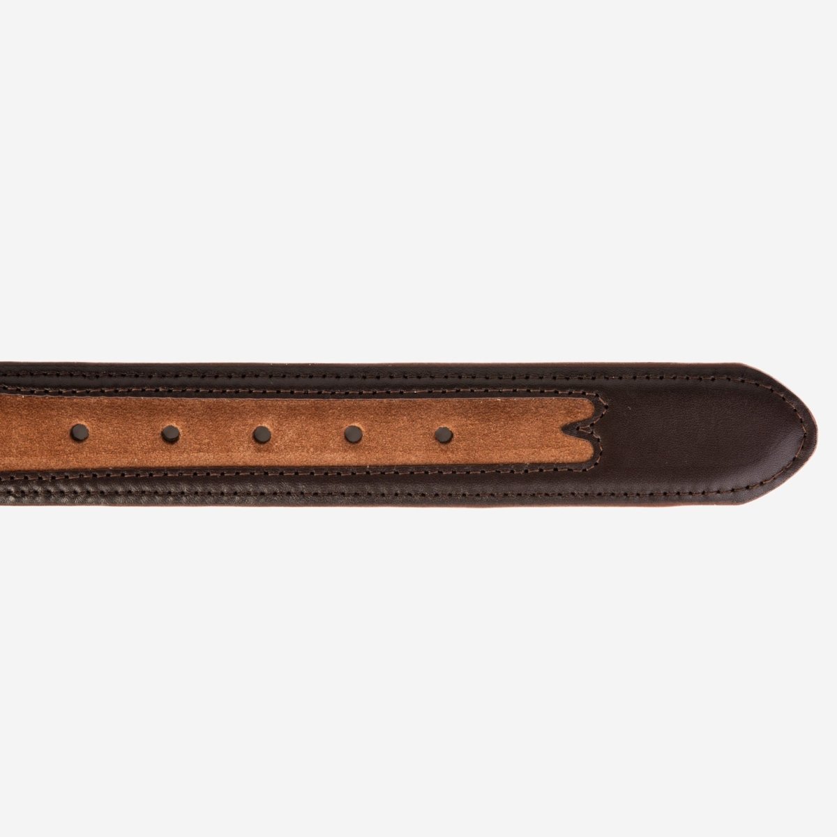 The Regent Brown Leather Belt - TLW Shoes