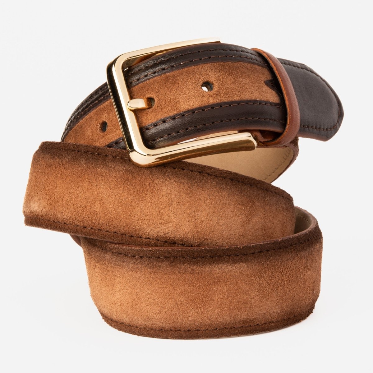 The Regent Brown Leather Belt - TLW Shoes