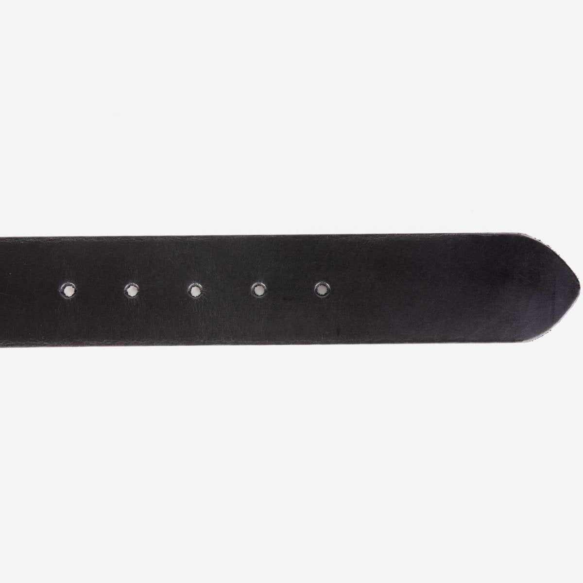 The Prime Black Leather Belt - TLW Shoes