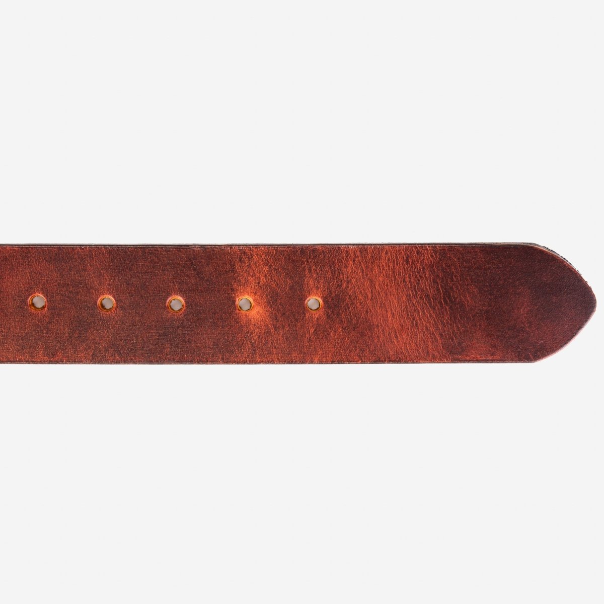 The Prime Burnt Sienna Leather Belt - TLW Shoes