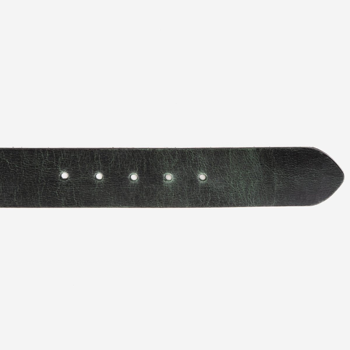 The Prime Forest Green Leather Belt - TLW Shoes
