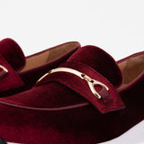 The Milan Burgundy Leather Women Sneaker - TLW Shoes