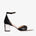 The Noella Black Leather Women Sandal - TLW Shoes
