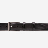 The Everest & Rockwell Black Leather Belt - TLW Shoes