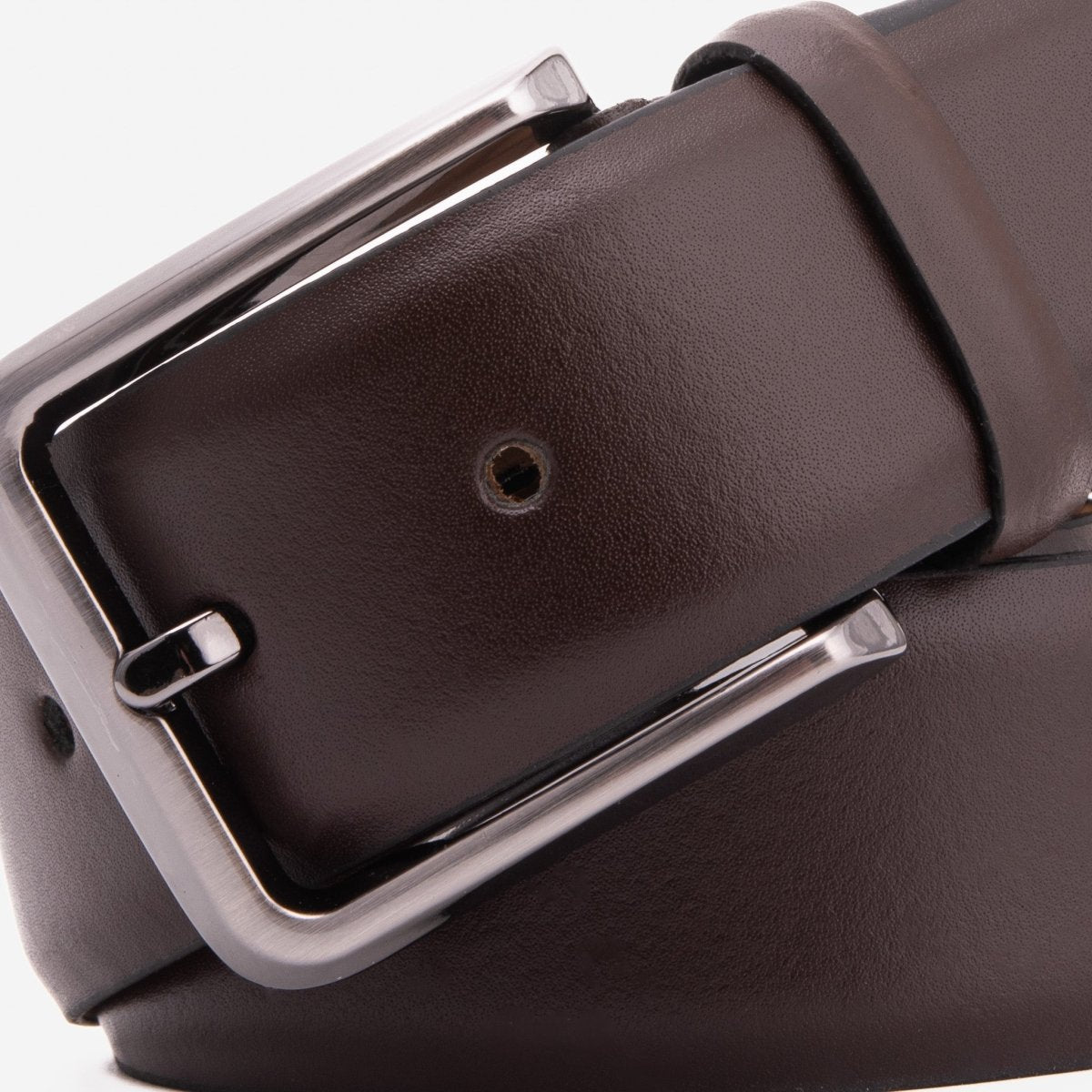 The Arcadia Brown Calfskin Belt - TLW Shoes
