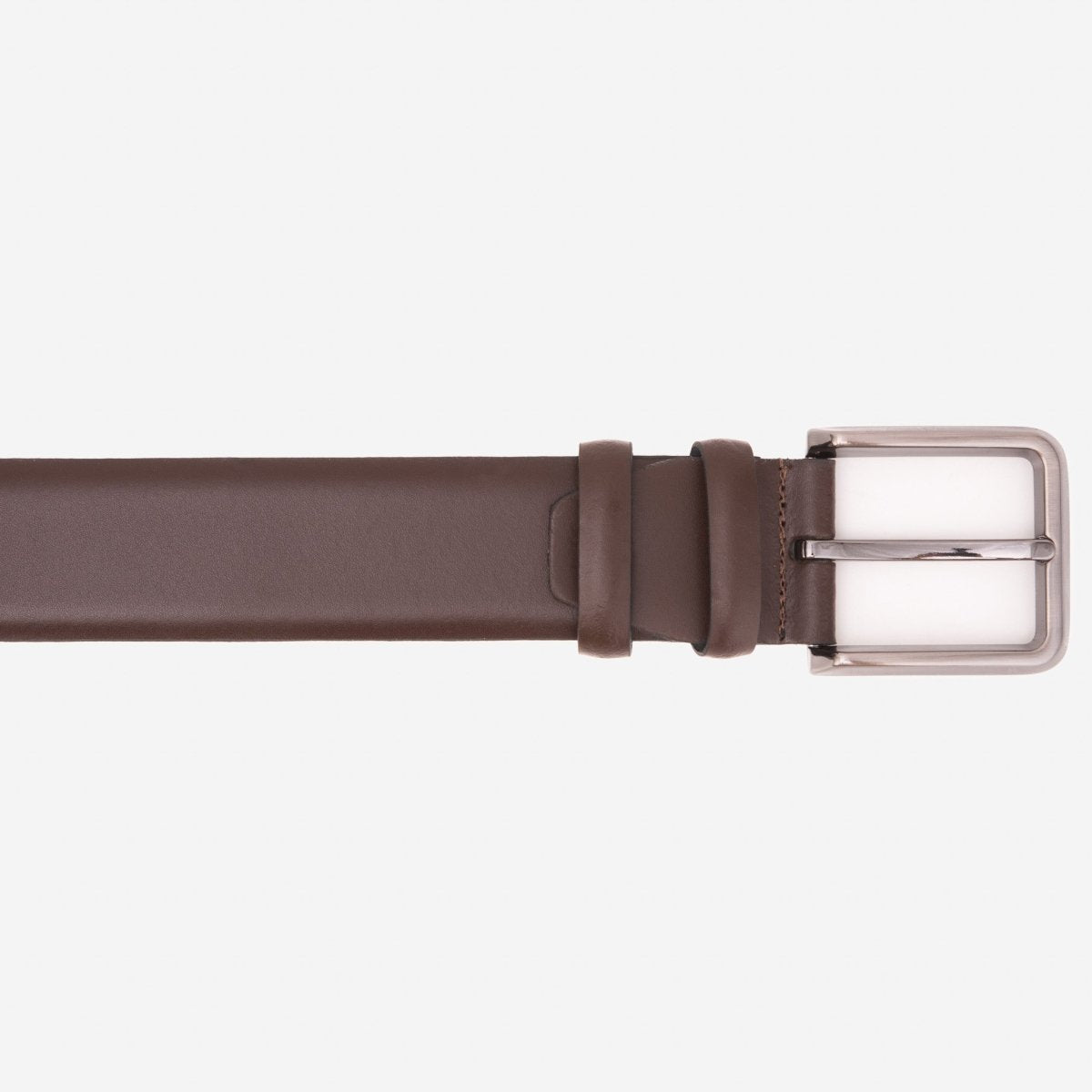 The Arcadia Brown Calfskin Belt - TLW Shoes