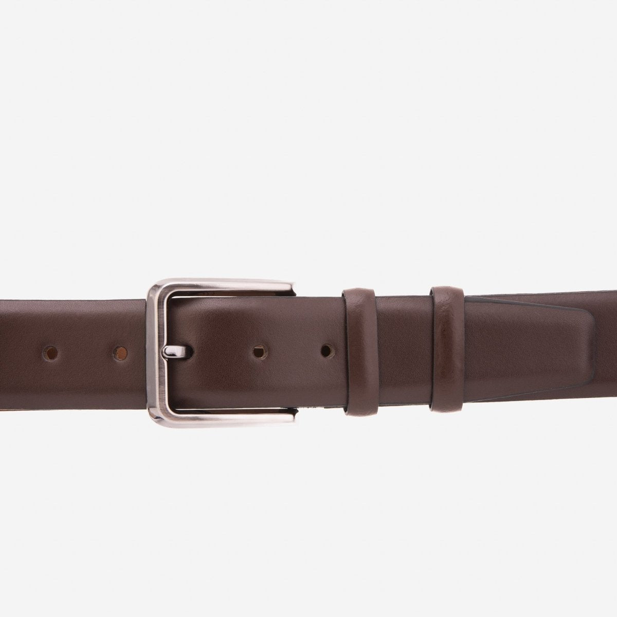 The Arcadia Brown Calfskin Belt - TLW Shoes