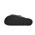 Olive Green Single - Strap Slides - TLW Shoes