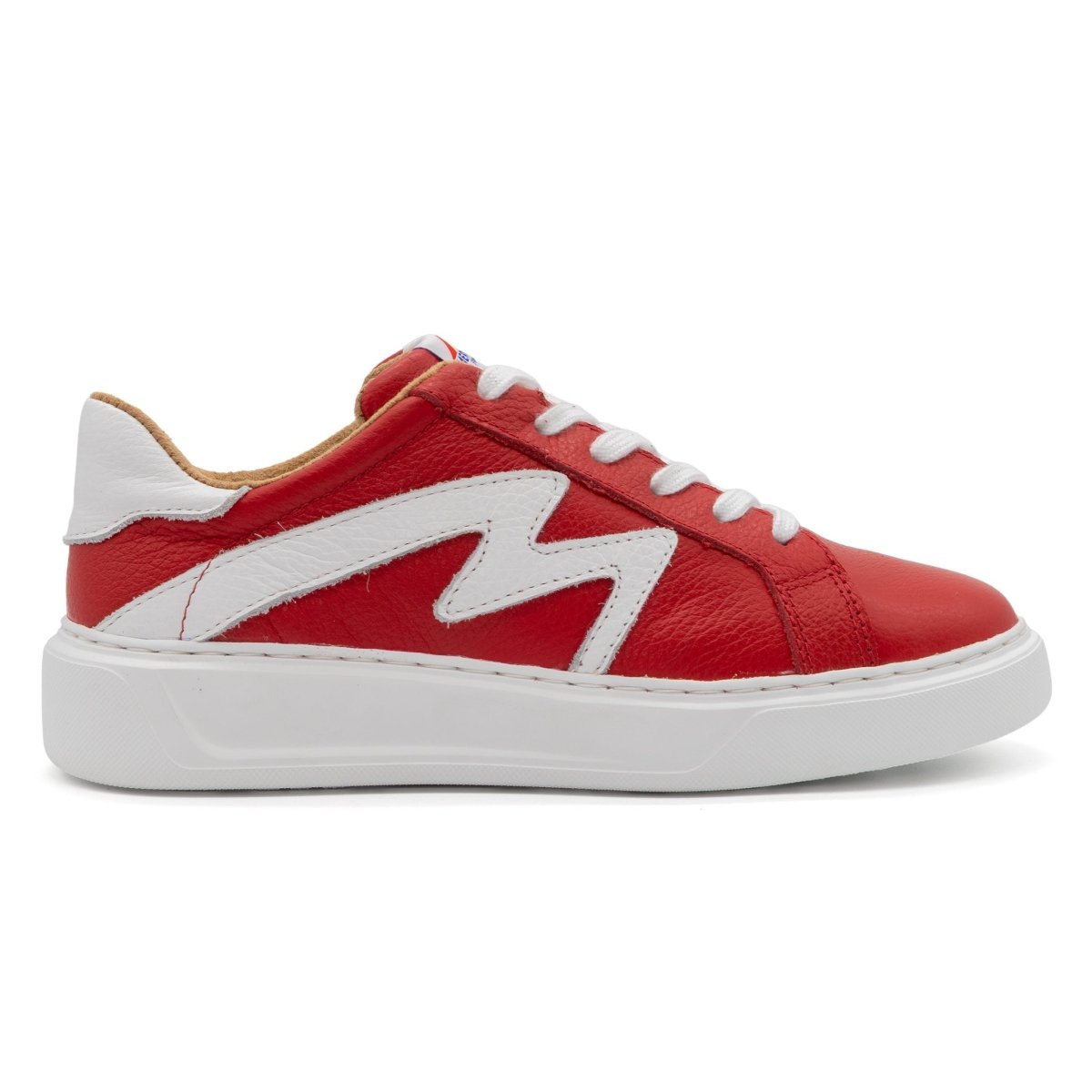601 Two - Tone | Red Berry + White - TLW Shoes